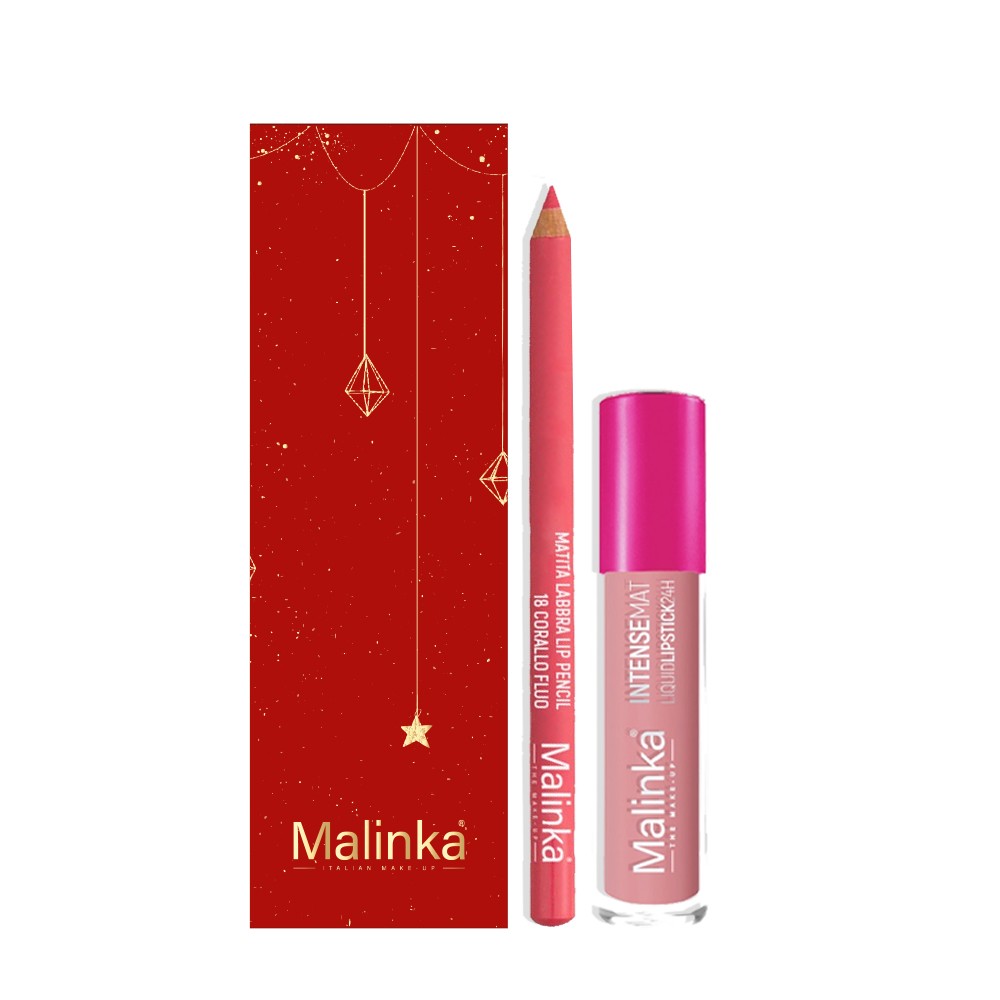 Coffret - Intense mat n01- Crayon à lèvres n18