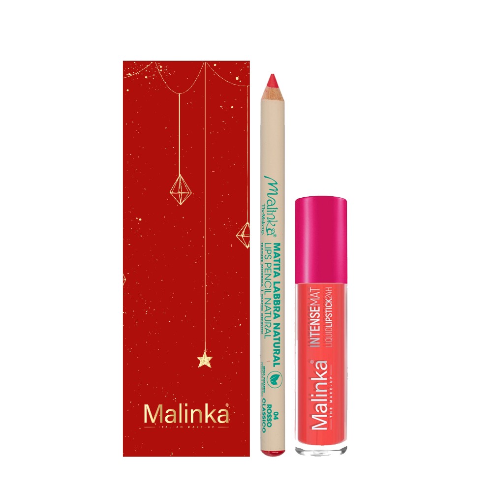 Paket - Intense Mat n15 - Natural Lip Pencil n04