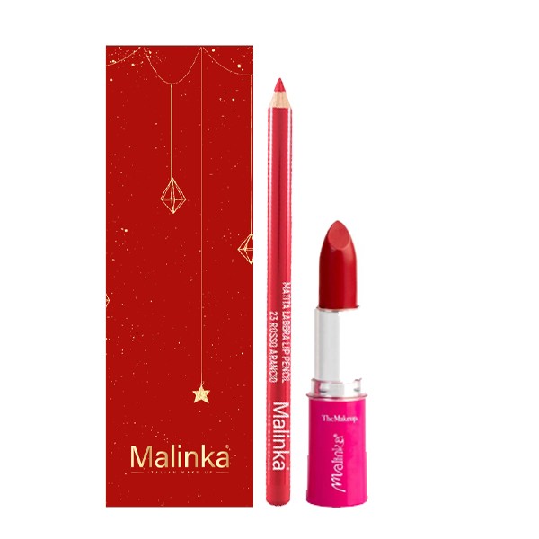 Paket - Shine Protective Lipstick n06 - Lip Pencil n23