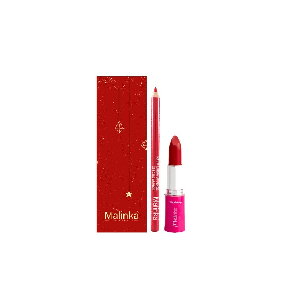 Paket - Shine Protective Lipstick n06 - Lip Pencil n23