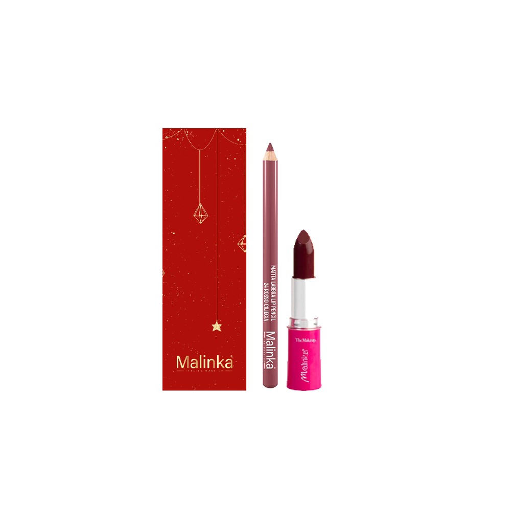 Coffret - Rouge à Lèvres Shine Protecteur n07 - Crayon à Lèvres n24