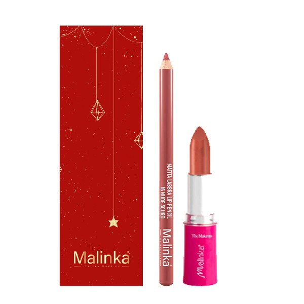 Paket - Shine Protective Lipstick n24 - Lip Pencil n16