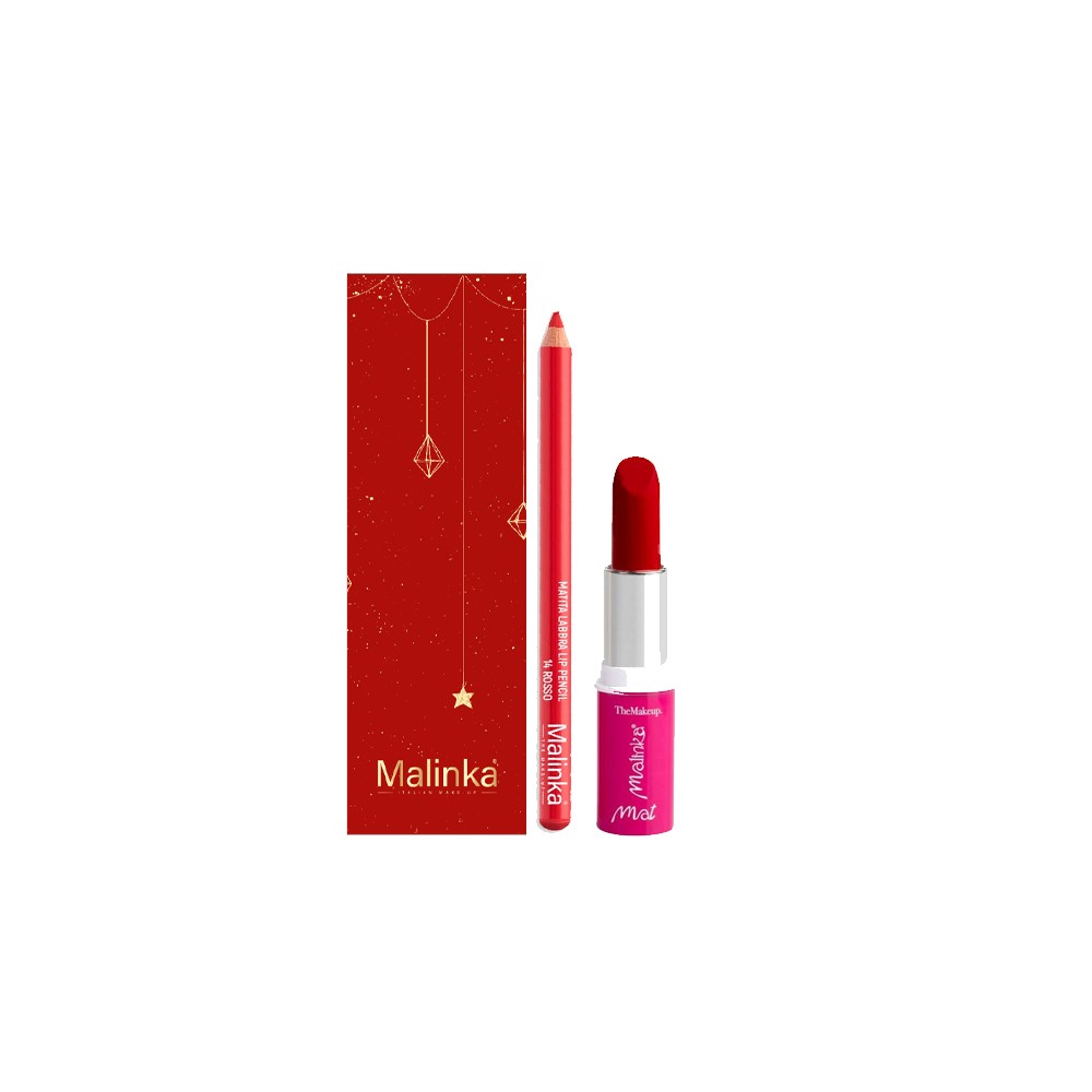 Pacchetto - Rossetto Protettivo Mat n03 - Matita Labbra n18