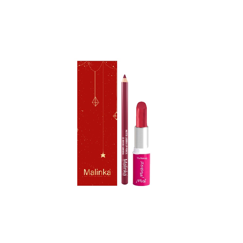 Pacchetto - Rossetto Protettivo Mat n19 - Matita Labbra n22