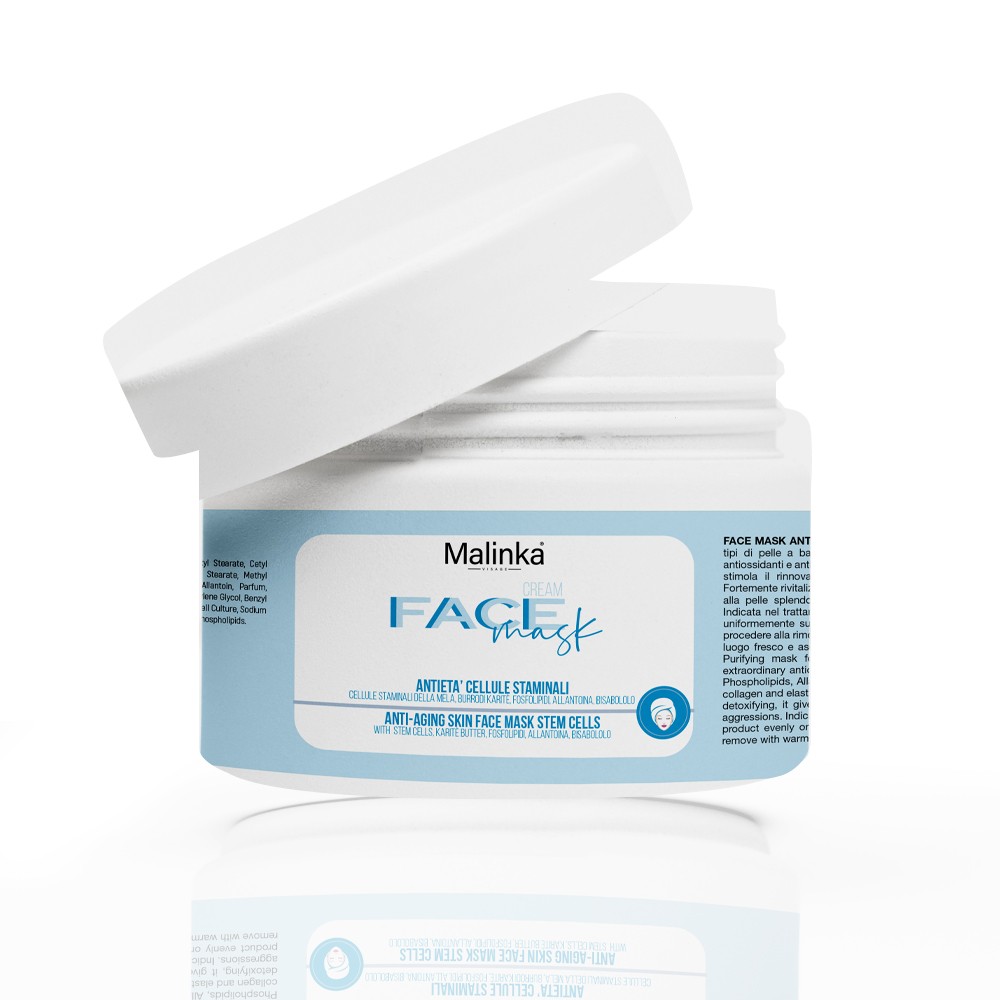 Mascarilla facial en crema - Células madre antienvejecimiento