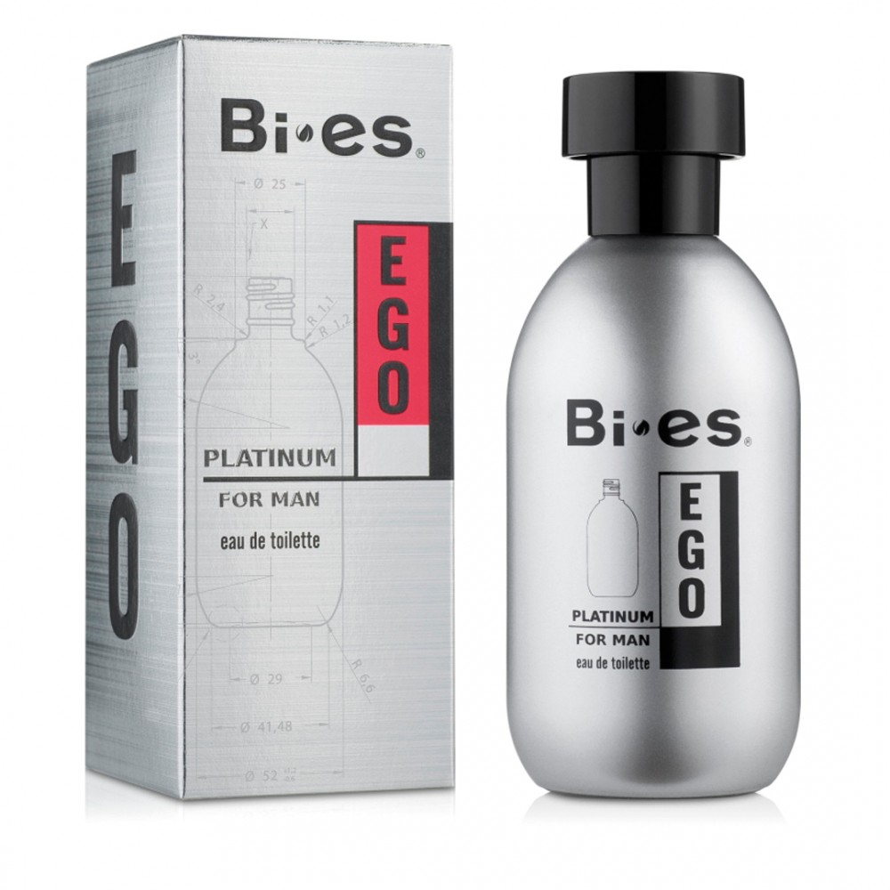 Bi-es - Ego Platinum - Eau de Toilette - 100 ml