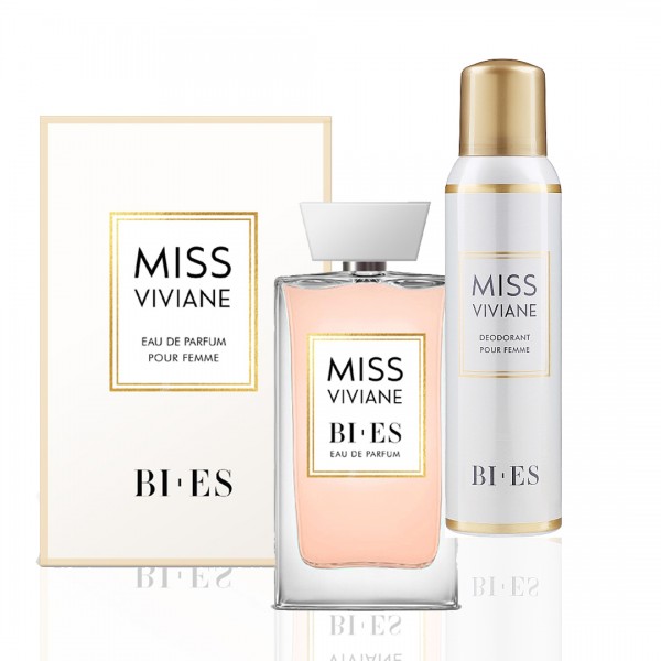 Bi-es "Kit - Miss Viviane" - 100ml Miss Viviane perfume - 150ml spray deodorant