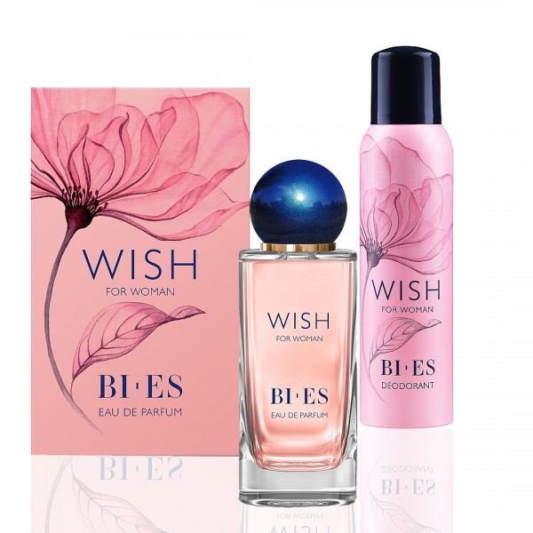 Bi-es "Kit - Wish" - Parfum Wish 100ml - Déodorant spray 150ml