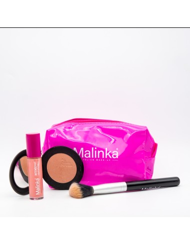 Gift Set Pochette - blush shine n01 - blusher brush - intense mat n01