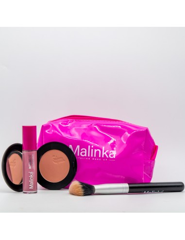 Gift Set Pochette - blush matt n03 - blusher brush - intense mat n09