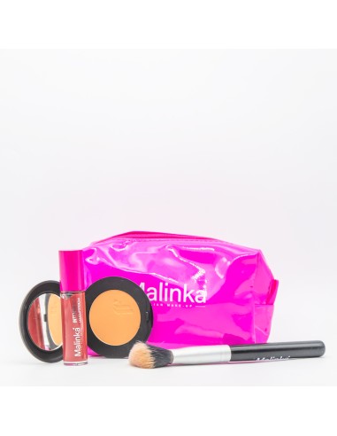 Gift Set Pochette - blush matt n04 - blusher brush - intense mat n03