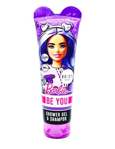 Gel doccia e shampoo "Barbie" Be You 240ml