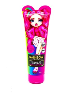 Gel doccia&shampoo "Rainbow High" Stella Monroe Fragola 240ml