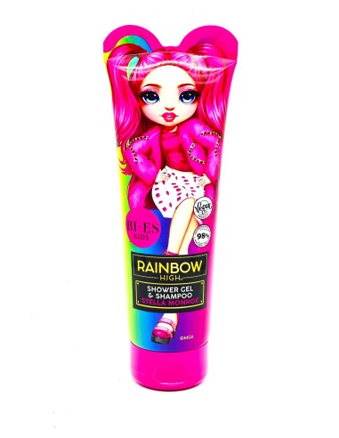 "Rainbow High" Stella Monroe Gel douche & shampoing Fraise 240ml