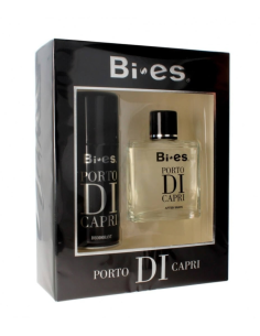 SET HOMBRE BI-ES PORTO DI CAPRI AFTERSHAVE 100ML + DESODORANTE 150ML